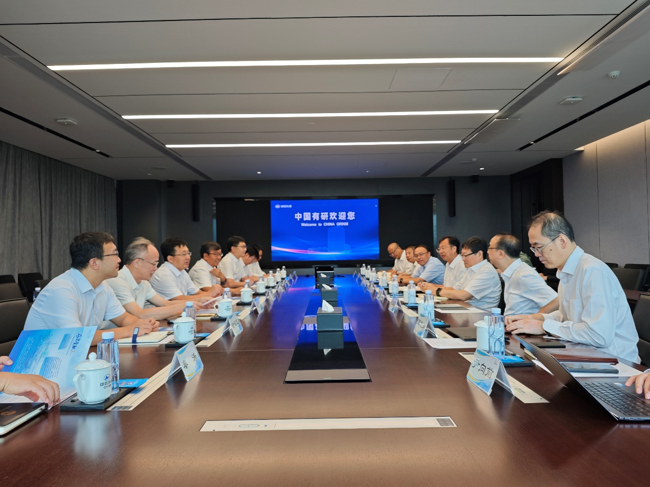 西北有色金属研究院领导一行到访中国J9集团